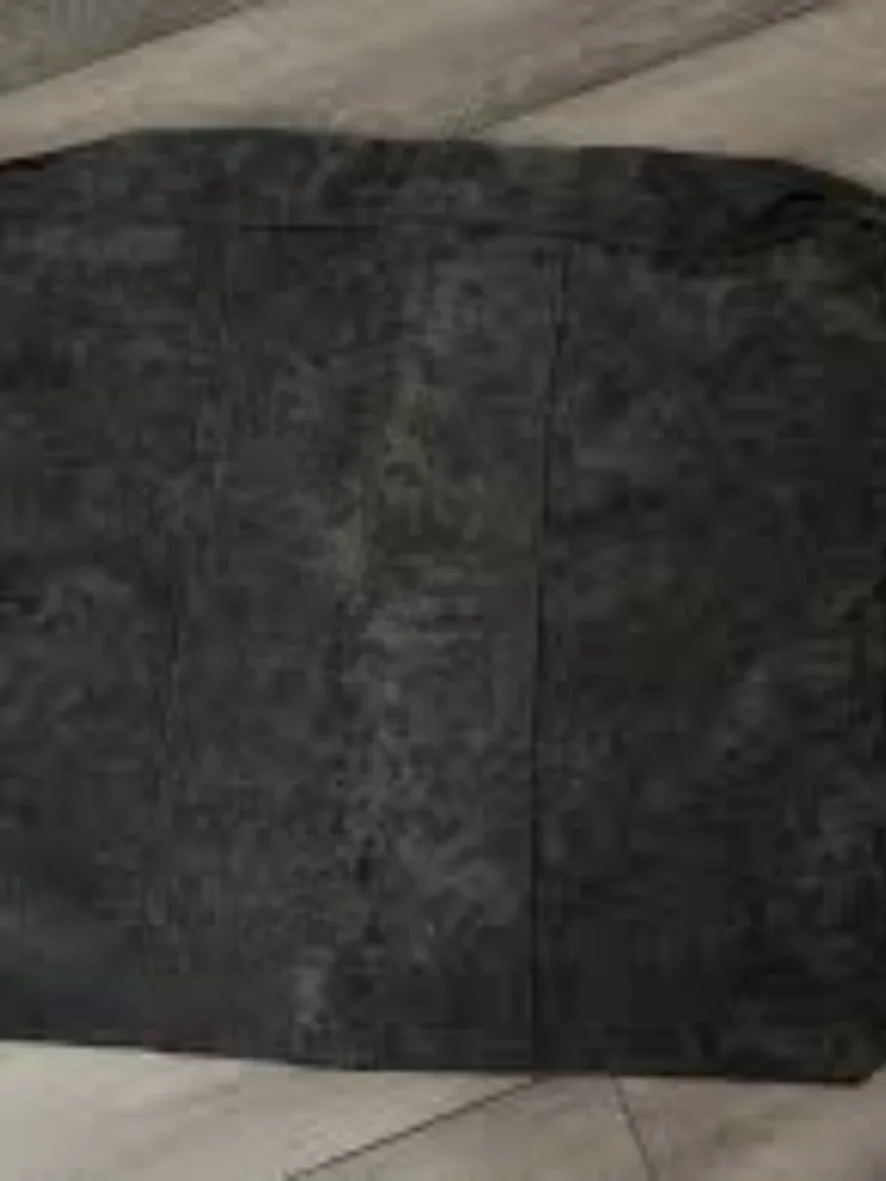 Lovesac Side Cover: Charcoal Grey Corded Velvet